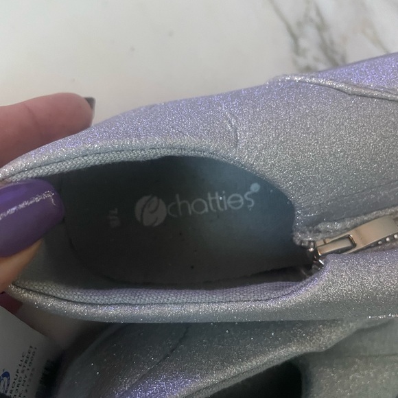 Vintage NWT Chatties silver slip ons - Picture 6 of 6